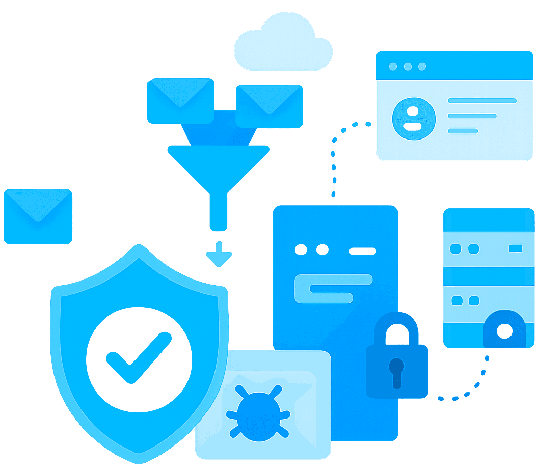 Data flowing to secure storage