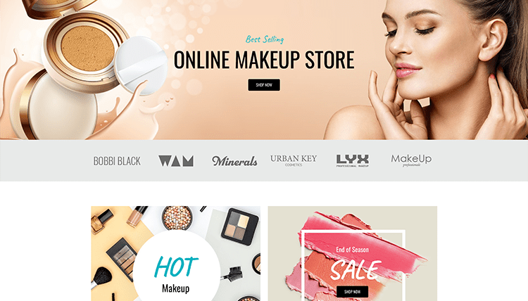 Beauty Web Design